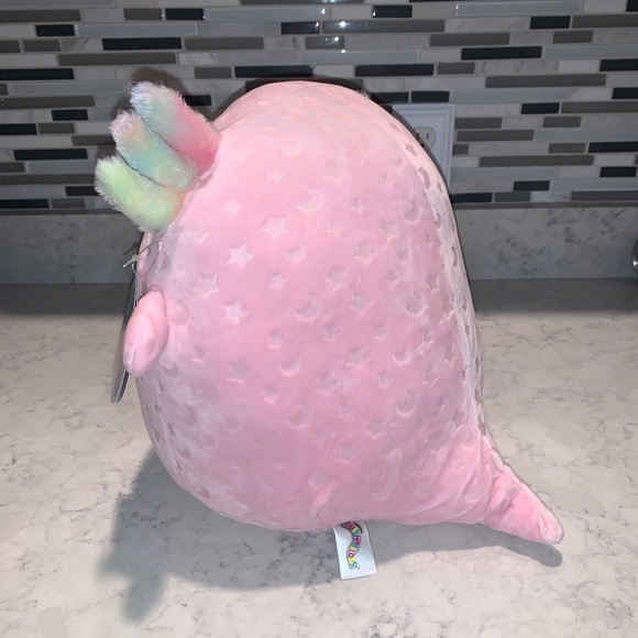 Squishmallows Cressida the Axolotl 12”- NWT Glow in the dark plush!!! - Picture 5 of 7